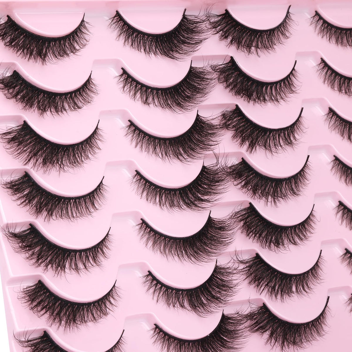 Kiromiro trimmed lash strip adapted to fit eye shape