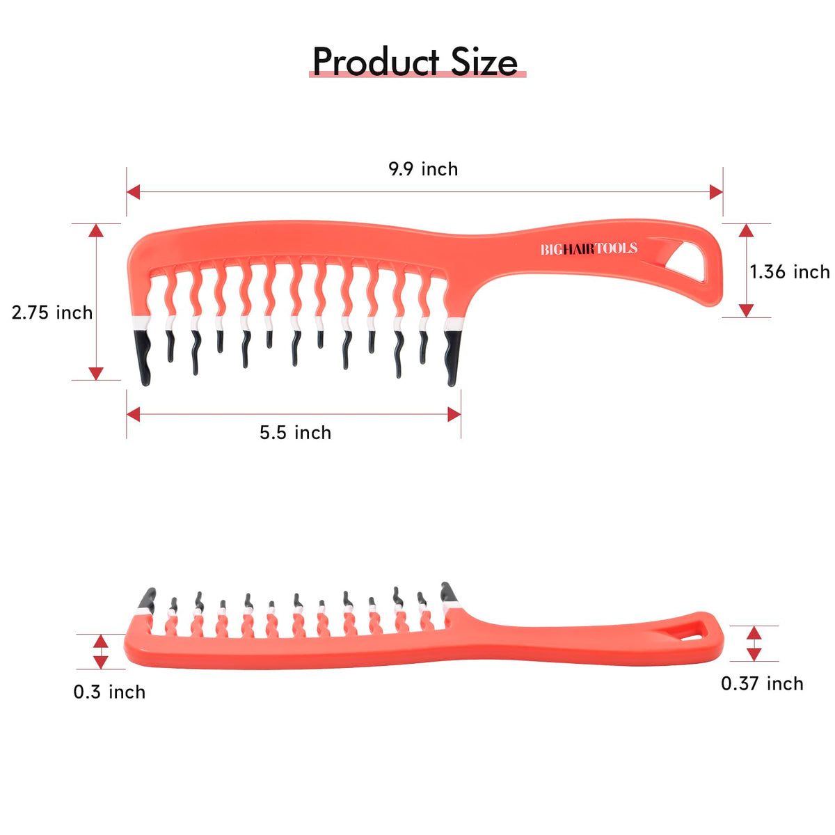 KISMETICS contoured non-slip handle detail for comfortable leverage and control