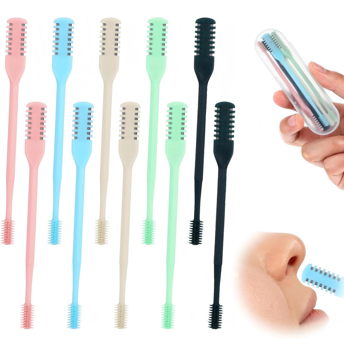 Kismiger front packaging showing 10-piece set and compact design benefits