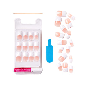 KISS detailed cuticle line view highlighting natural seamless fit