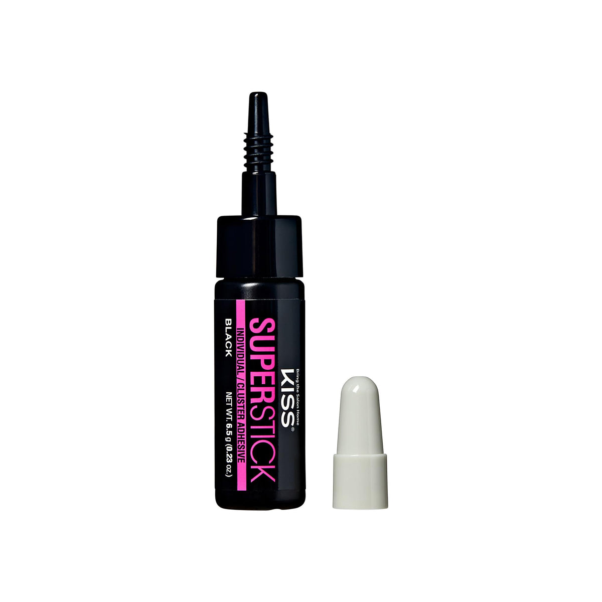 KISS glue applied with tweezers to individual cluster for accurate placement and hold