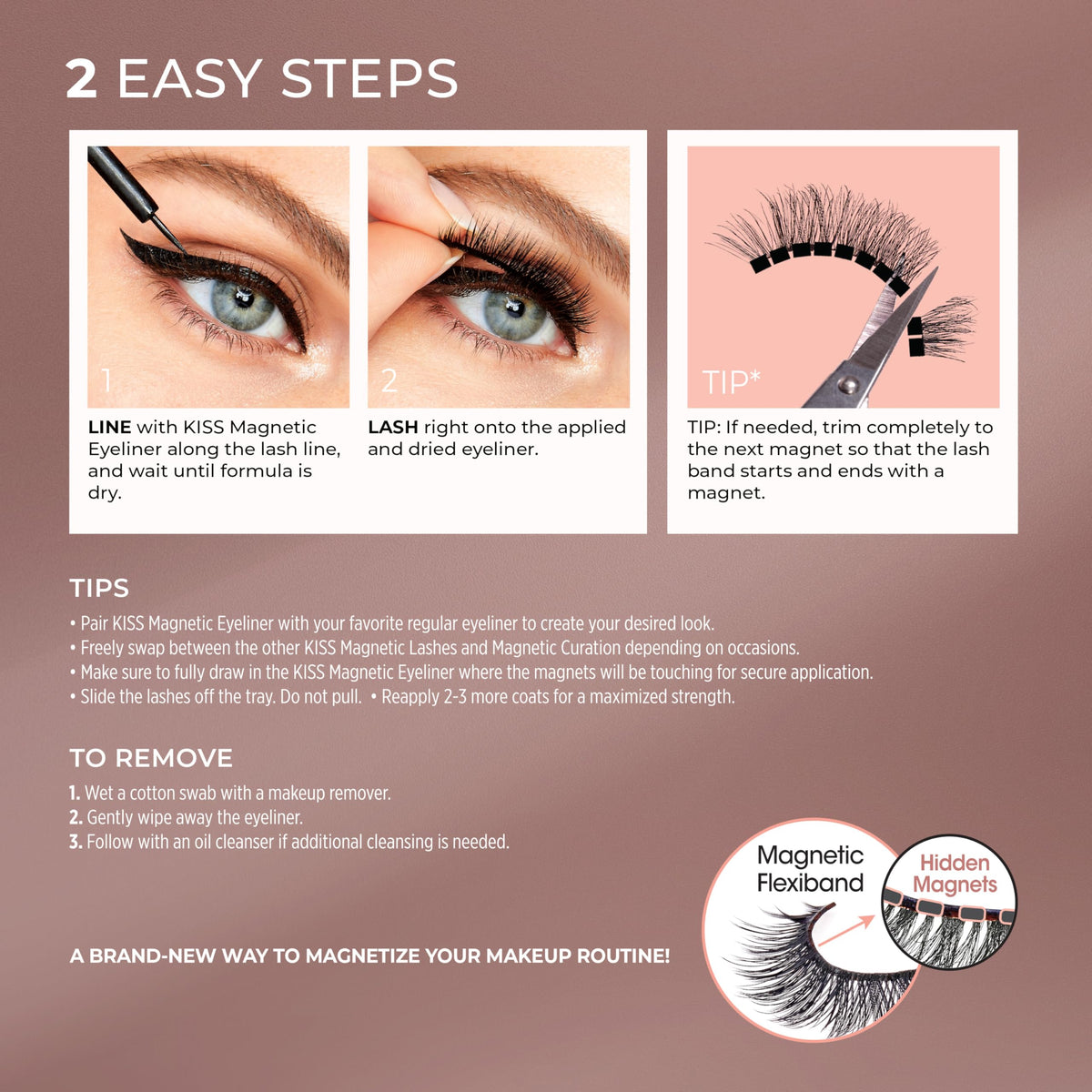 KISS precision felt-tip liner illustrating controlled application and neat line