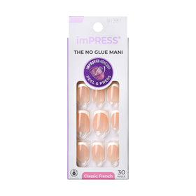 KISS front packaging showing Classic French kit with clean presentation and quick use benefit