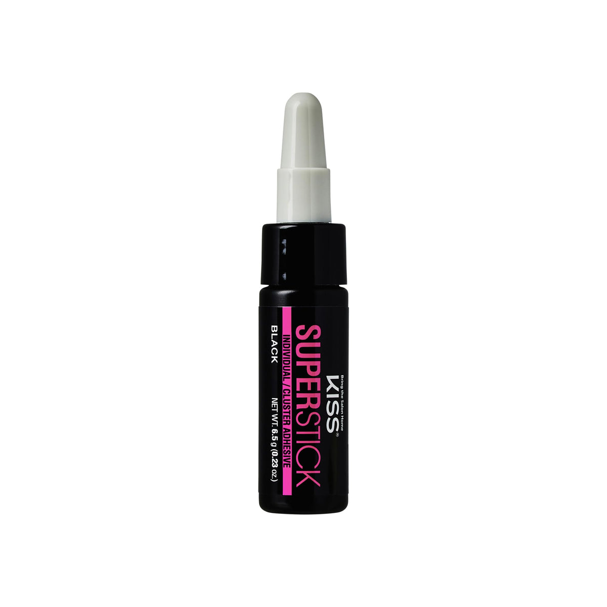 KISS lash clusters attached near eye to show natural-looking blend and durability