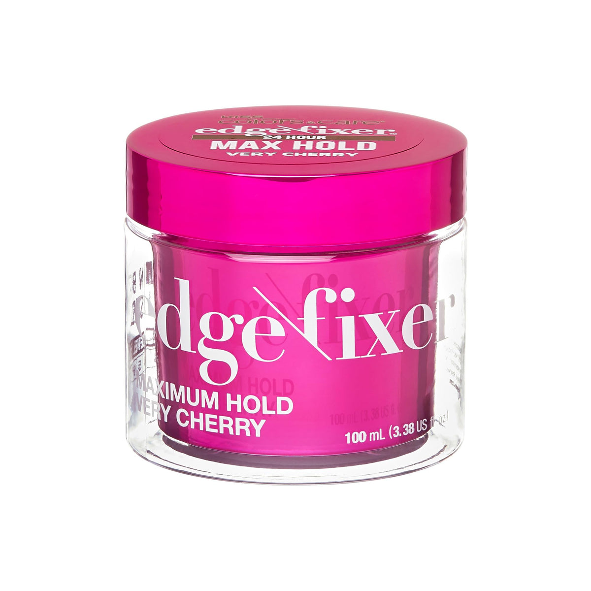 KISS COLORS & CARE closeup label showing Biotin B7 and ingredient clarity benefit