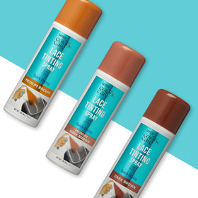 KISS Colors & Care shampoo rinse demo showing easy washout benefit