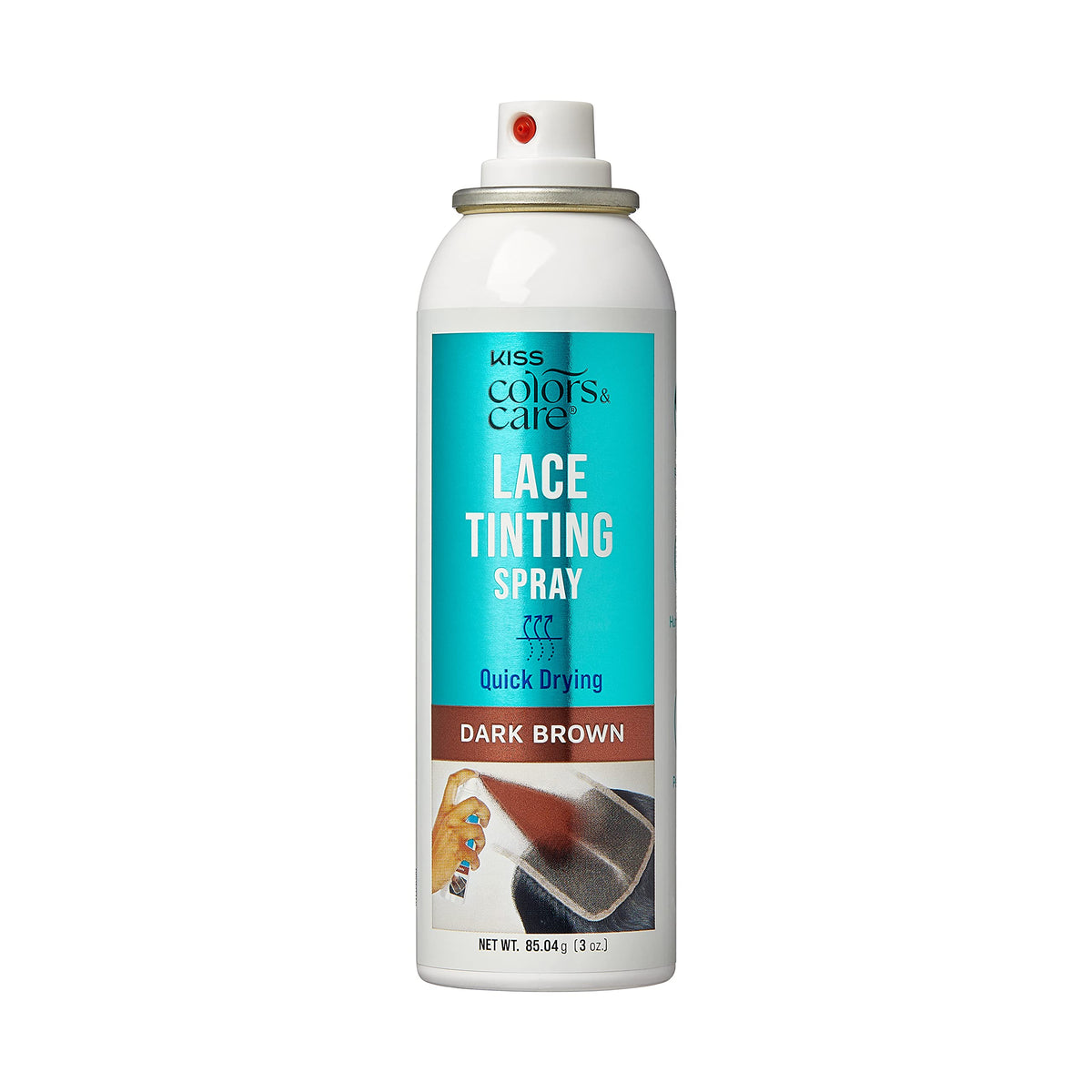 KISS Colors & Care rinsing out under shampoo for easy removal