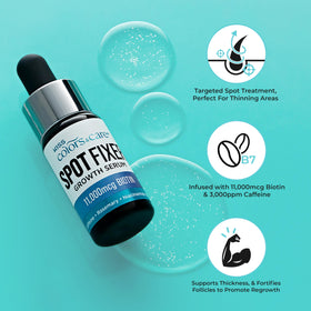 KISS Colors & Care label showing biotin and caffeine concentrations