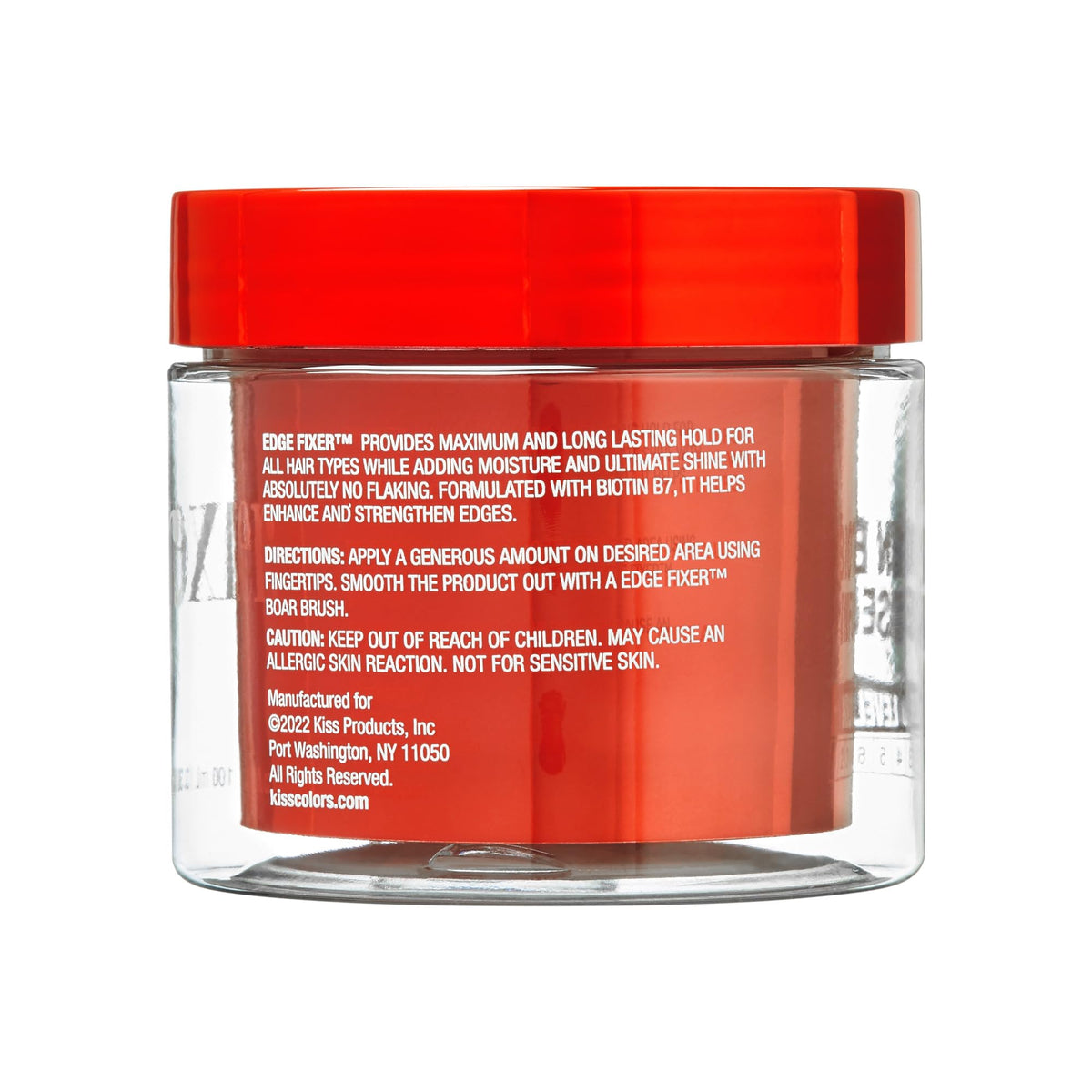 KISS Colors & Care strawberry acai scent concept with fruit visuals