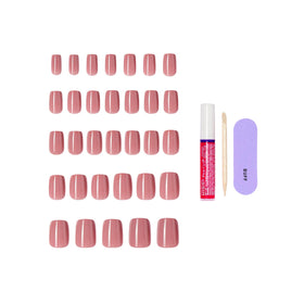 KISS Core tools with glue, mini file, and manicure stick for easy application