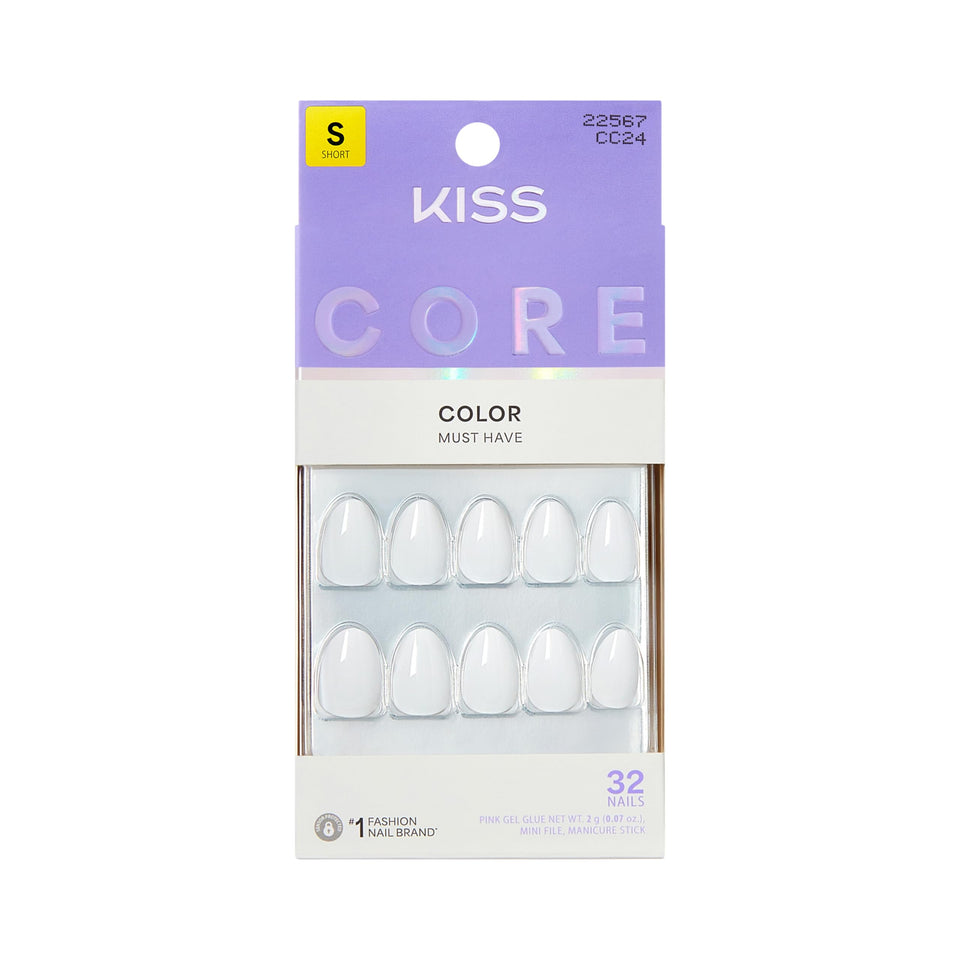 KISS pack front packaging showing nails and tools for quick application