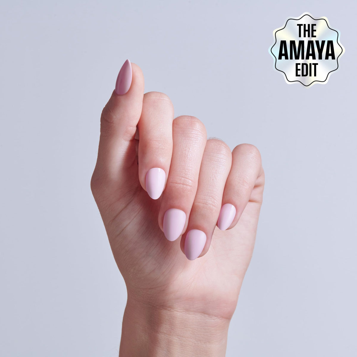 KISS arranged 32 nails display, varied sizes for better fit benefit
