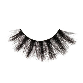 KISS close-up of faux mink fibers showing soft texture and natural look