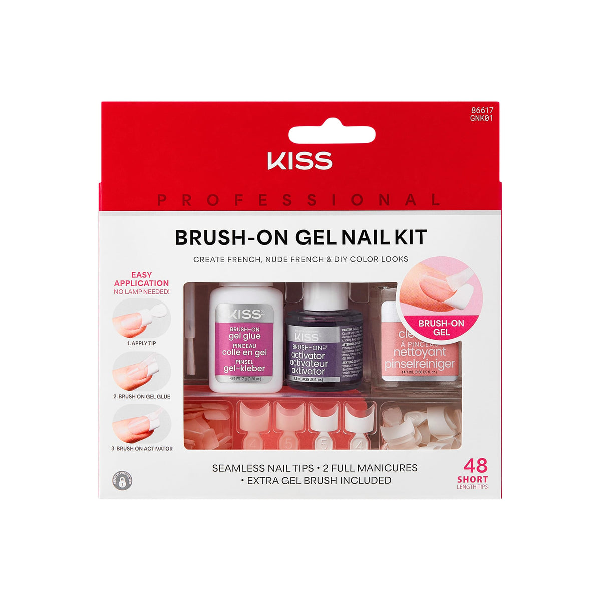 KISS front packaging showing full kit and convenience