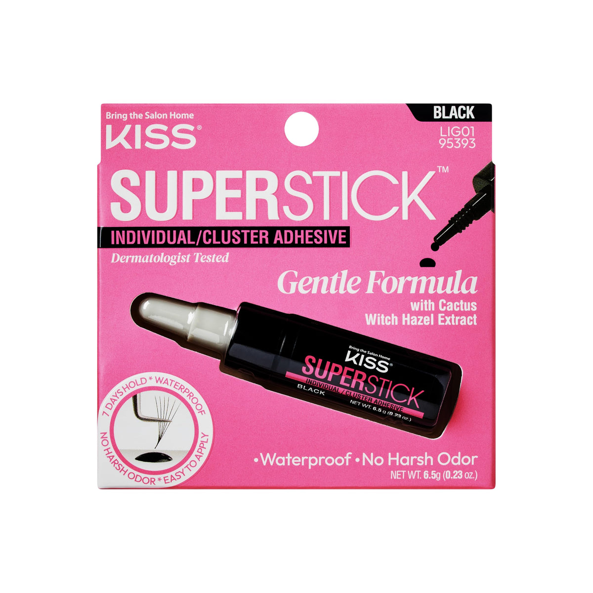 KISS front packaging showing bottle and label for quick identification and benefit