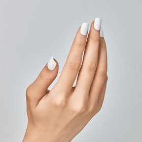 KISS close-up of Frosting nail finish highlighting smooth gel-like texture and shine