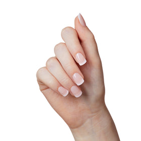 KISS press-on nails worn on hand showing neat everyday style