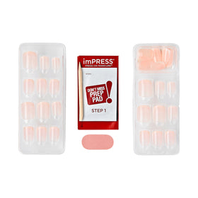 KISS size comparison display illustrating multiple nail widths for fit