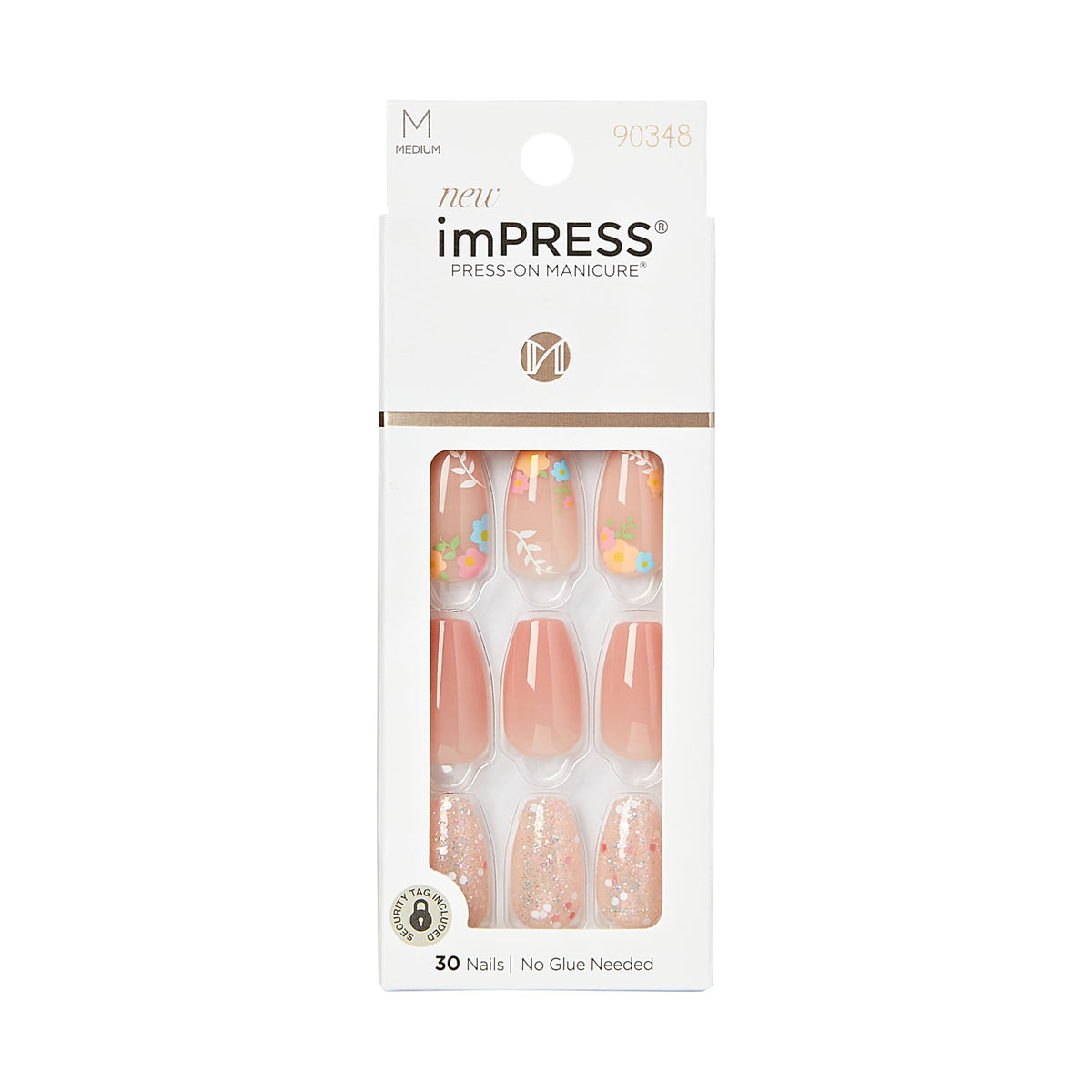KISS front packaging showing 30 nails and kit contents for instant manicures