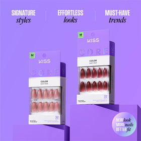 KISS mini file and manicure stick detail for precise shaping benefit