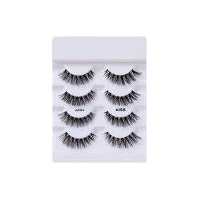 KISS Jubilee on model demonstrating natural daytime eyelash enhancement