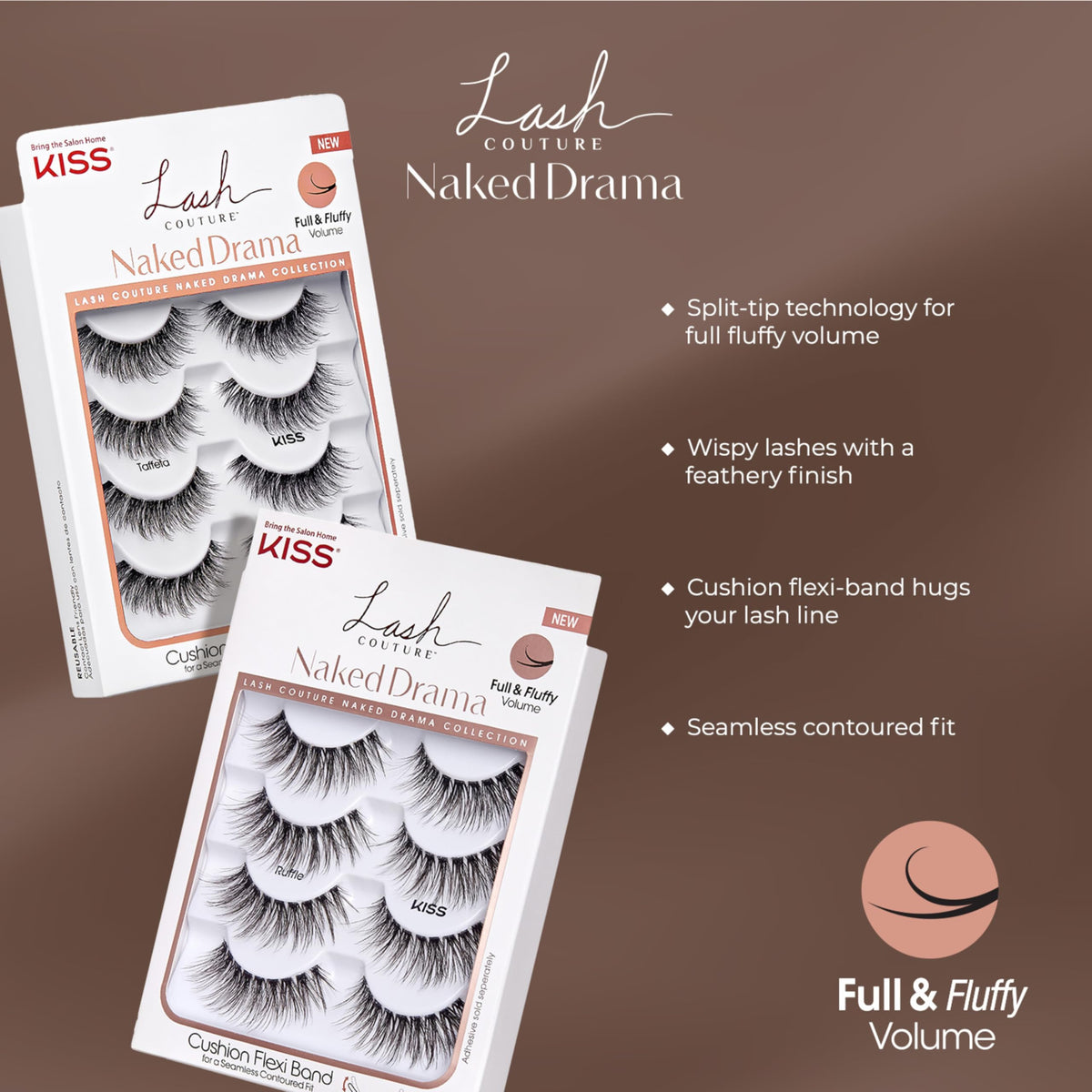 KISS Lash Couture Cushion Flexi Band detail for comfortable fit