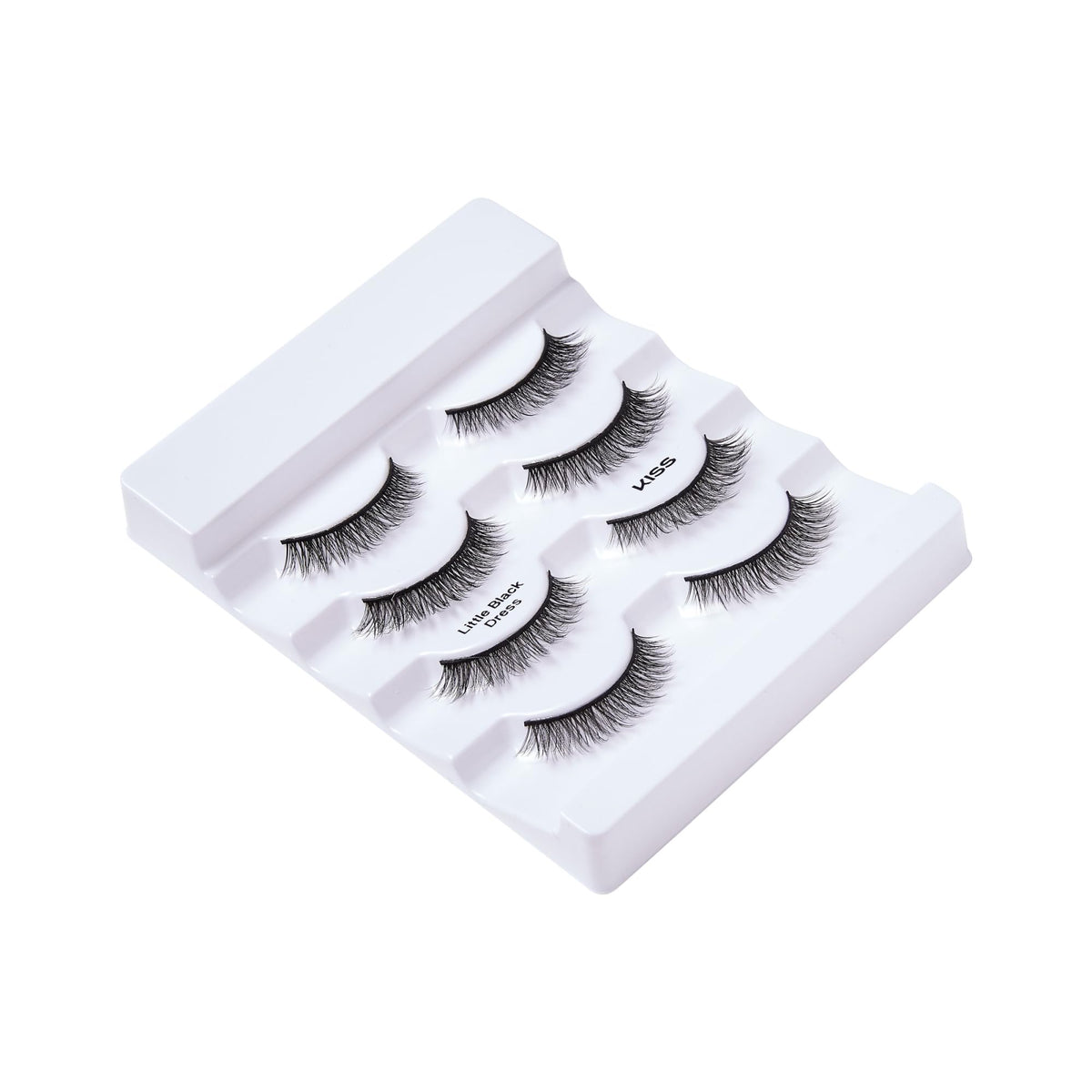 KISS single pair seated in tray emphasizing reusable storage benefit