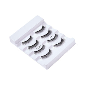 KISS single pair seated in tray emphasizing reusable storage benefit