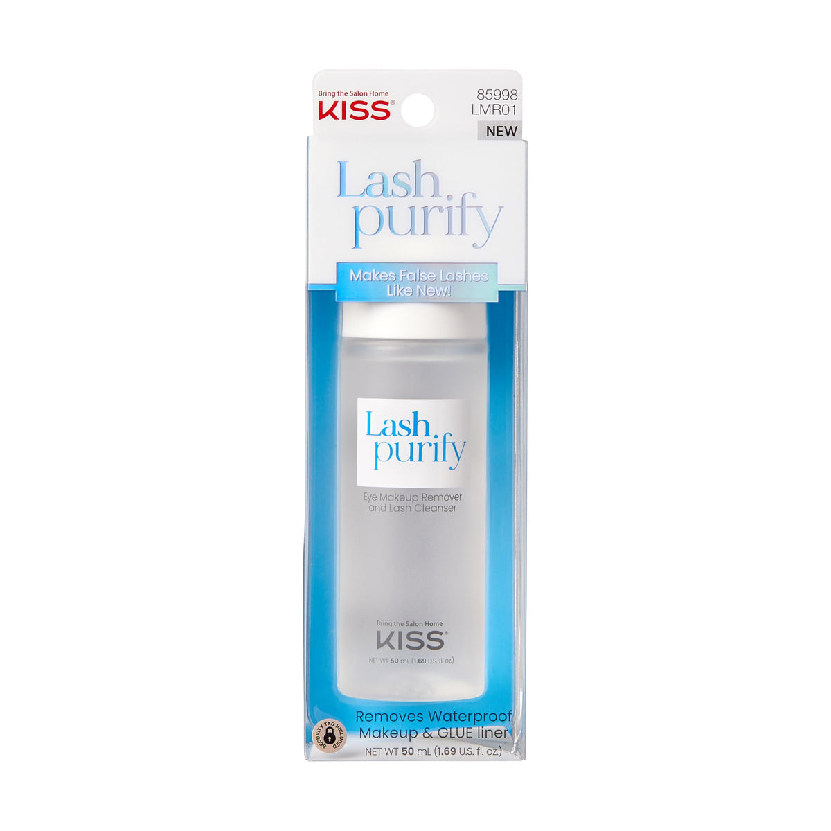 KISS front packaging showing bottle and label for quick identification and travel convenience