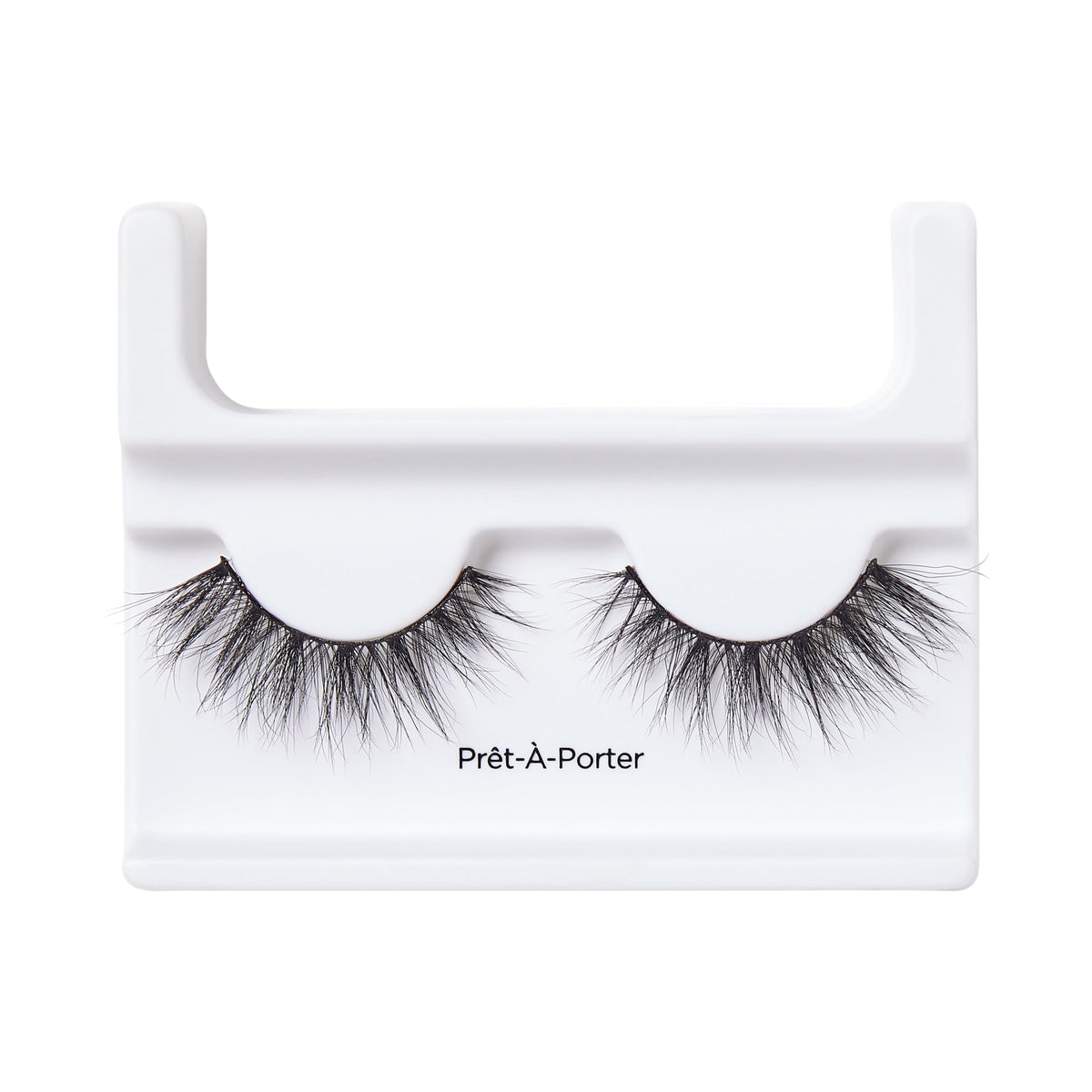 KISS lashes on model side profile demonstrating lifted curl and enhanced eye definition benefit visibility