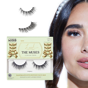 KISS Legacy front packaging showing pair and elegant branding benefit: clear product view