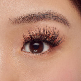 KISS LuXtensions Velvet close-up fibers reveal real extension texture for a natural finish