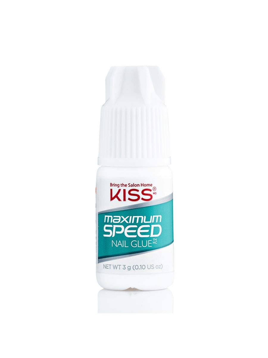 Three KISS glue tubes next to ruler showing compact size and convenience