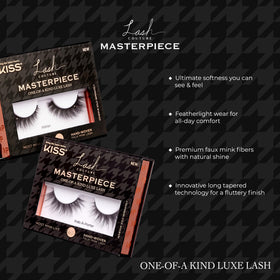 KISS open packaging with lashes displaying reusable pair and storage