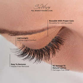 KISS Pompadour five-pair tray displaying multipack value
