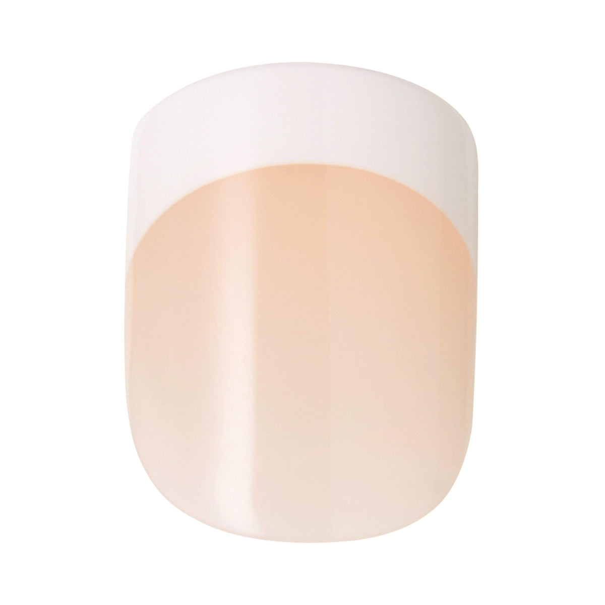 KISS size comparison on fingers highlighting real short squoval fit and natural appearance