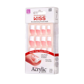 KISS close-up of a French tip smile line for precise application