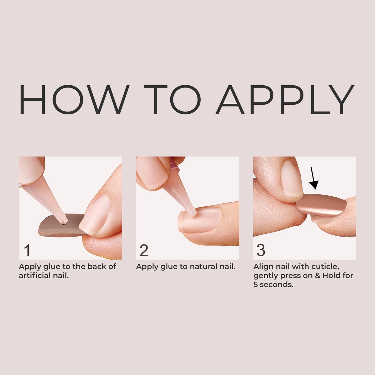 KISS scale comparison demonstrating range of nail sizes for precise fit