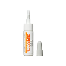 KISS SuperStick being applied to an individual lash cluster for durability