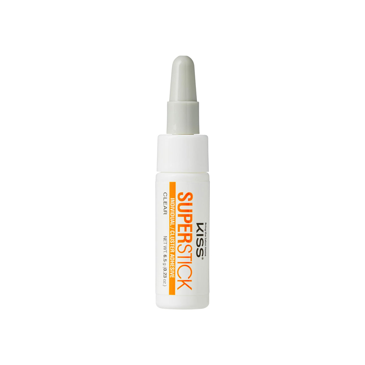 KISS SuperStick next to a ruler indicating compact 6.5g size advantage