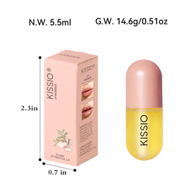KISSIO label close-up showing ingredients for safe, informed use