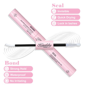 Kisslily dual-ended applicator close-up demonstrating bond and seal functionality