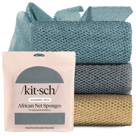 Kitsch sponge front packaging showing color and set benefits