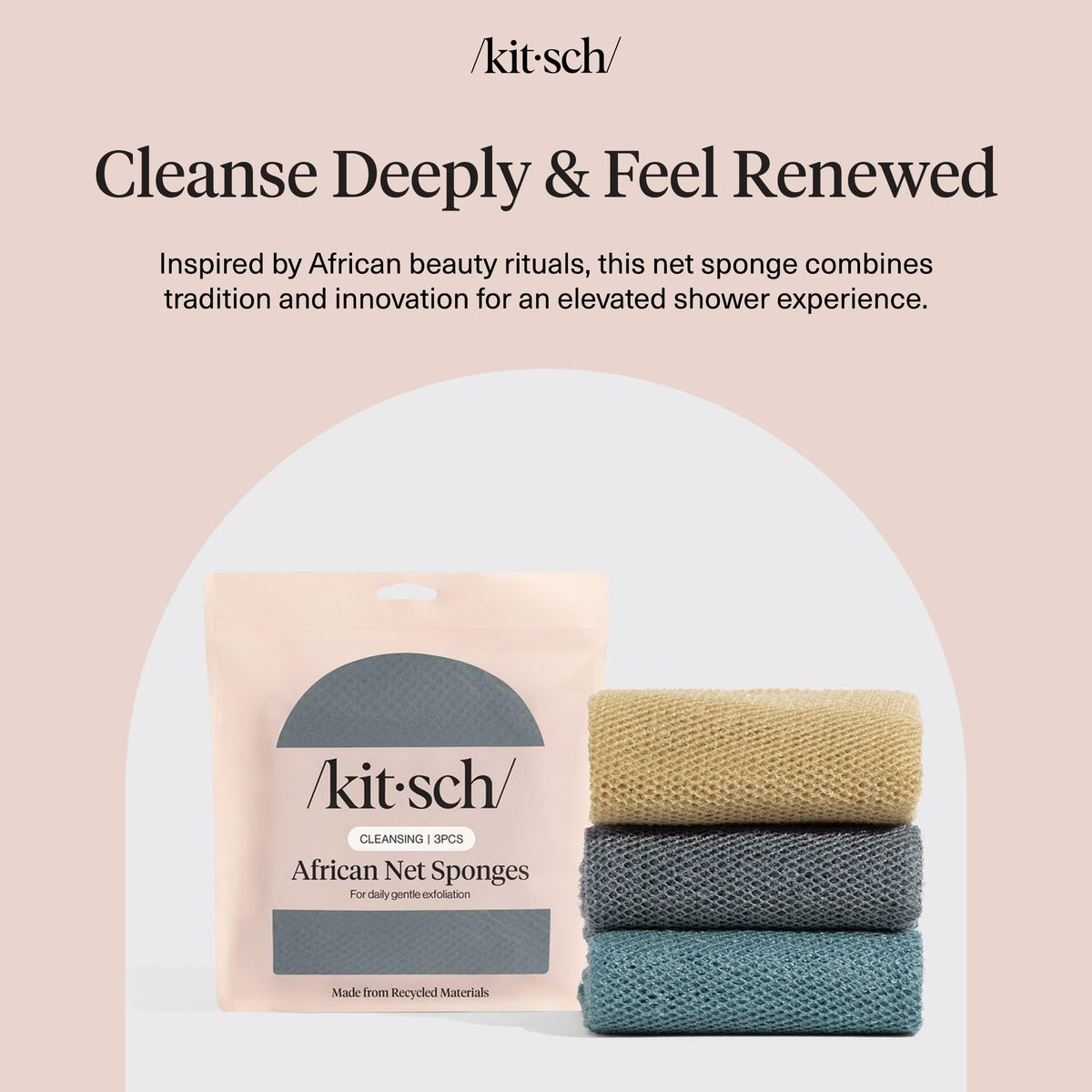 Kitsch three-piece set arranged showing value and consistency