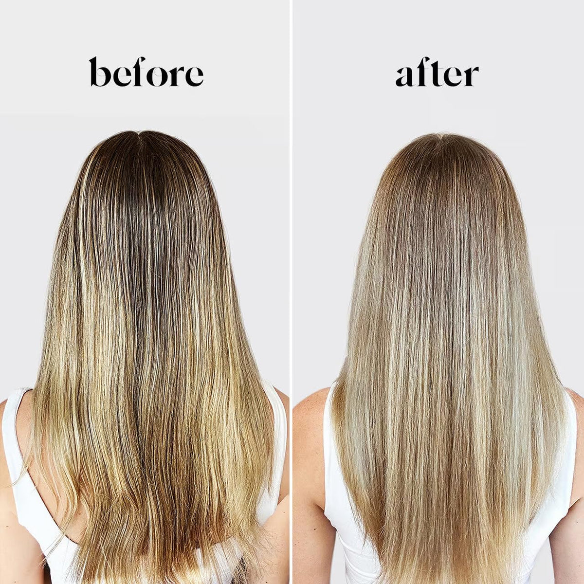 Kitsch applying bar to mid-lengths and ends for even toning benefits