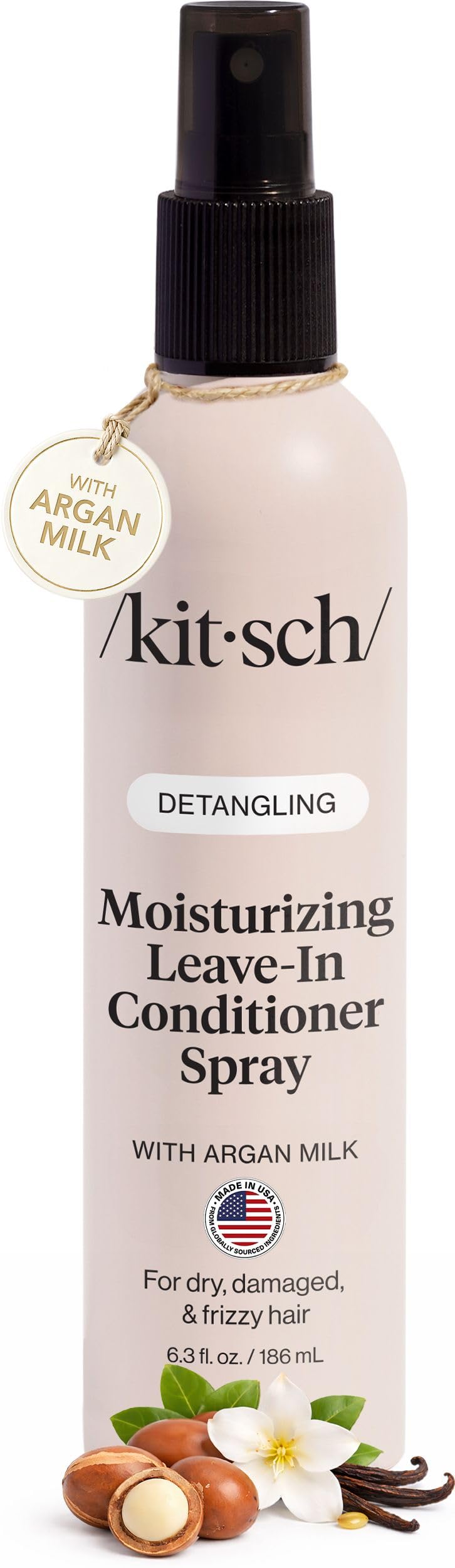 Kitsch bottle front packaging showing branding and product benefit