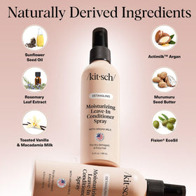 Kitsch spray mist fine mist demonstrating even application and slip