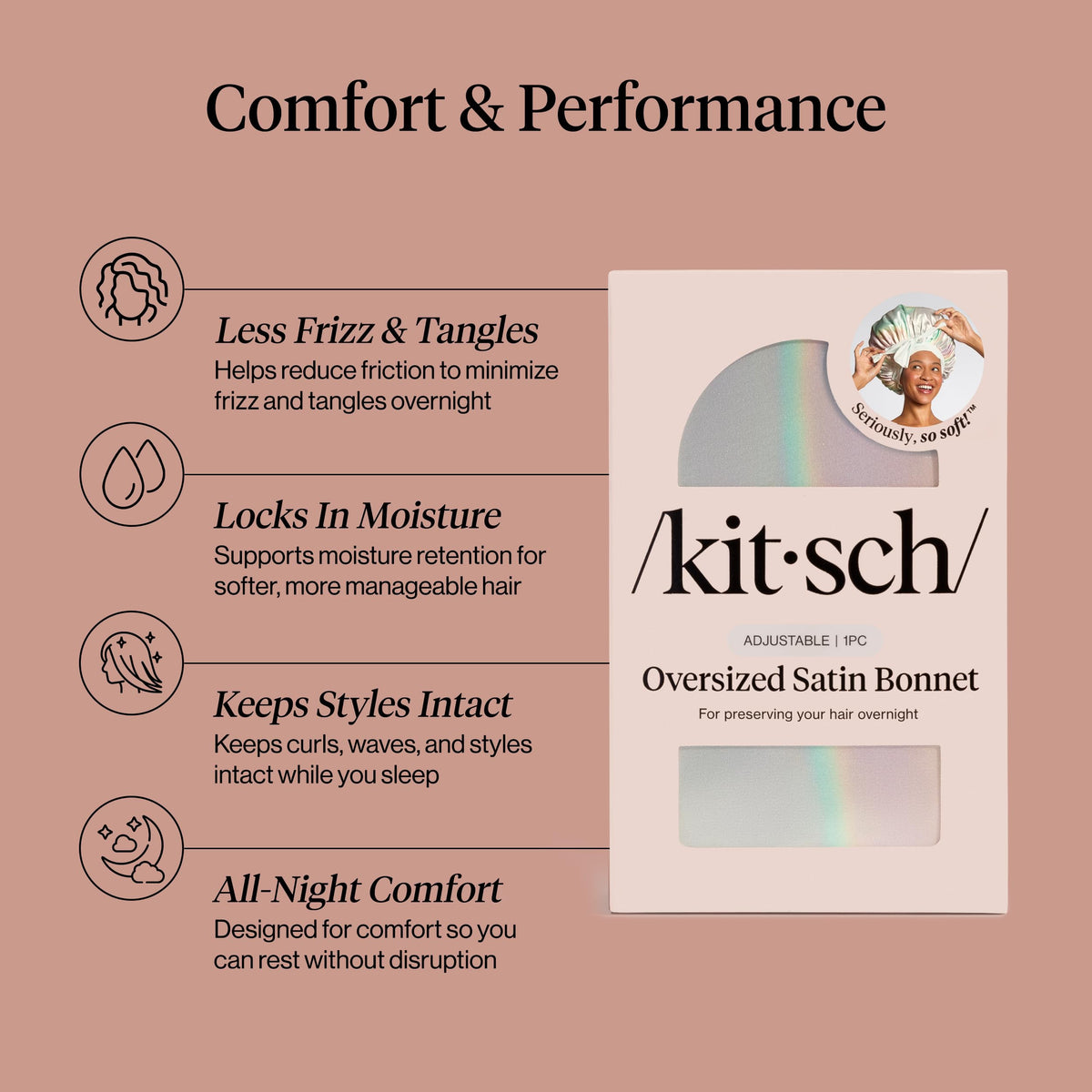 Kitsch Aura adjustable ties detail for a customized secure fit