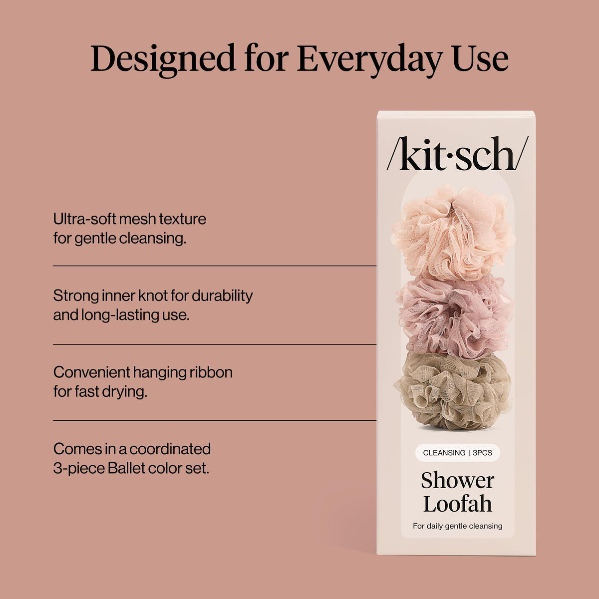 Kitsch ballet held in hand to show compact size and grip comfort