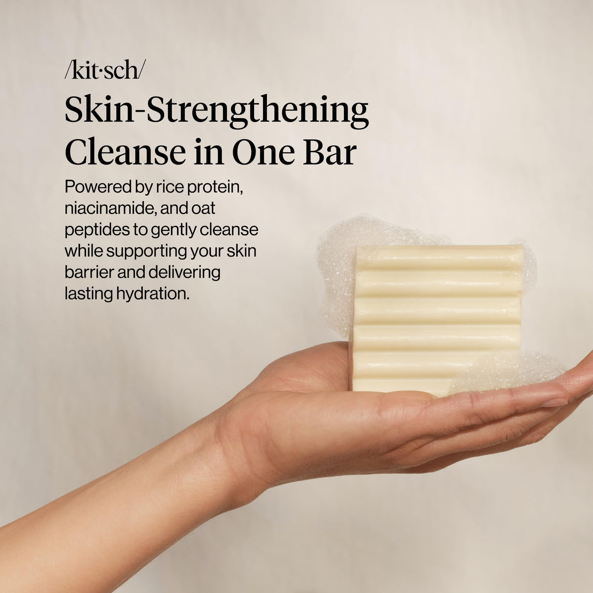 Kitsch bar on wooden dish styling for eco-conscious bathroom benefit